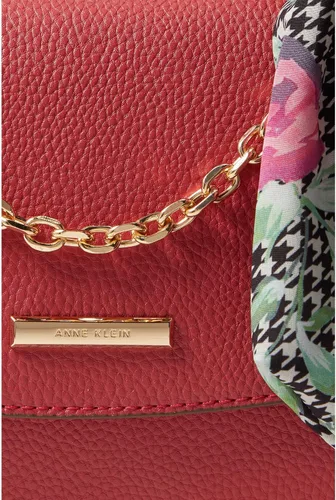 Vista 4 de Anne Klein Bolso con asa superior con cadena Swag