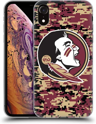 Vista 180 de Oficial Universidad Estatal de Florida FSU Soft Gel Case para iPhone de Apple 7 Plus/iPhone 8 Plus, Banner