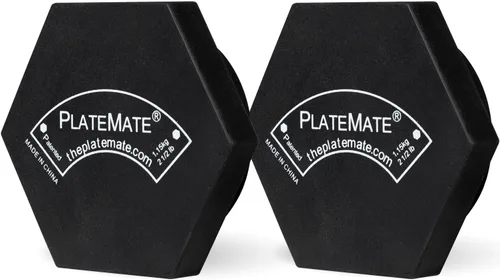 Vista 6 de Par de Pesos Magnéticos Microload de PlateMate - Elija entre 1.25 libras o 2.5 libras Hex