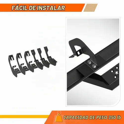 Vista 5 de Estribos de barras Nerf de 2.75 pulgadas, color negro, compatibles con Chevy Silverado/GMC Sierra Extended Cab (par)