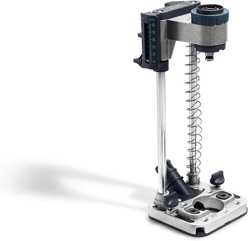 Vista 2 de Festool 577971 MB 40 Juego de perforación móvil - Guía de taladro de precisión para agujeros de 90°, control de profundidad ajustable, perforación