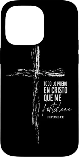 Vista 21 de Regalos Cristianos Versos Filipenses 4 13 Christian Spanish - Carcasa para iPhone 17