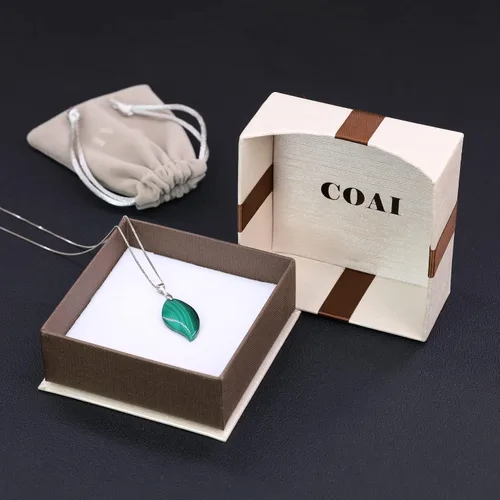 Vista 7 de COAI Collar de cristal curativo de cadena de plata de ley 925 para mujer