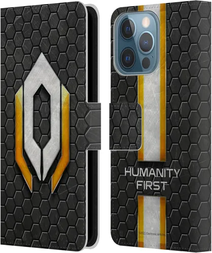 Vista 94 de Head Case Designs Funda de piel con licencia oficial de EA Bioware Mass Effect Cerberus Logo Graphics tipo cartera compatible con Apple iPhone 11