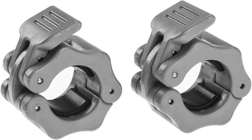 Vista 7 de Abrazaderas para barra de 1 pulgada, collares de ejercicio de 1 pulgada (25 mm) Juego de 2 clips de collar de bloqueo de liberación rápida para Negro