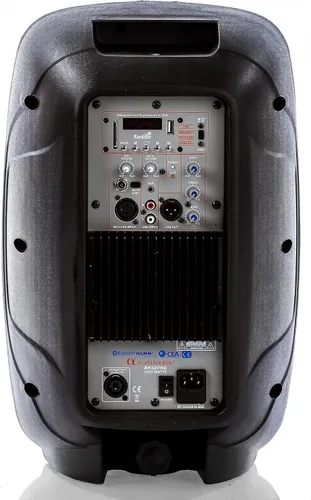 Vista 3 de Par de bocinas Alphasonik todo en uno de 8 pulgadas con potencia de 800W PRO DJ amplificados con Bluetooth