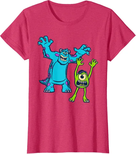 Vista 10 de Camiseta de la Universidad Sulley y Mike de los Monsters de Disney Pixar