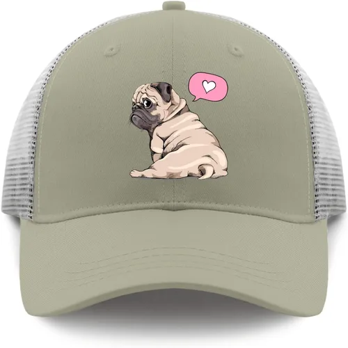 Vista 9 de Dad Hats Pug Dog Dad Hats, Graphic Hats for Women