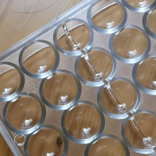 Vista 6 de Molde de policarbonato para esferas de chocolate de 2.7 cm, molde pequeño para caramelos redondos (xs 1.06 pulgadas)