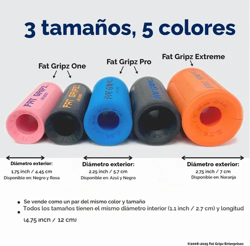 Vista 5 de Fat Gripz One (diámetro exterior de 1.75 pulgadas)