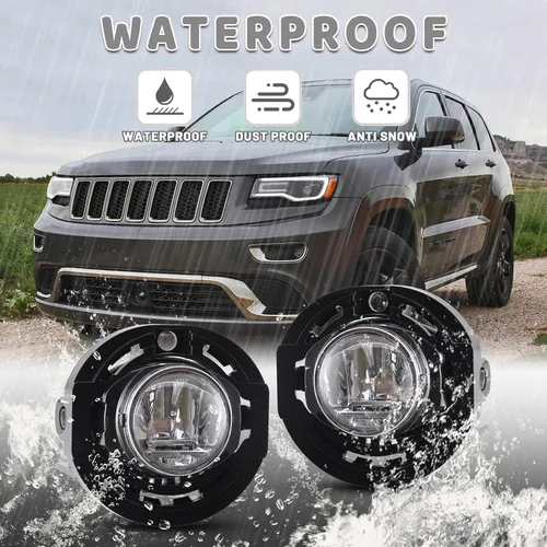 Vista 7 de Conjunto de luces antiniebla LED para Jeep Grand Cherokee 2014