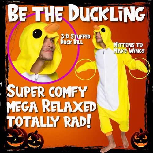 Vista 3 de Adult Onesie Halloween Costume - Animal and Sea Creature - Plush One Piece Cosplay Suit for Adults, Women and Men FUNZIEZ!