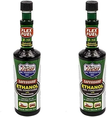 Vista 2 de Lucas Oil LUC10576 - Estabilizador de combustible de etanol Safeguard, 16 oz.