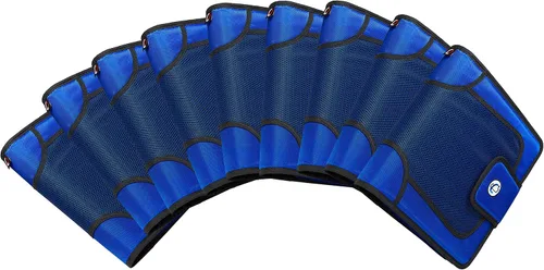 Vista 19 de Case-it Open Tab Closure - Carpeta de 2 pulgadas con archivo de pestañas, color azul