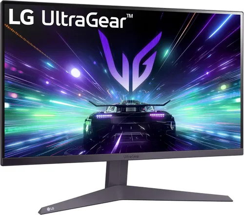 Vista 4 de LG 24GS50F-B Monitor de juegos Ultragear FHD de 24 pulgadas (1920 x 1080) con 180Hz, 1ms MBR, HDR10, AMD FreeSync, HDMI, DisplayPort, diseño