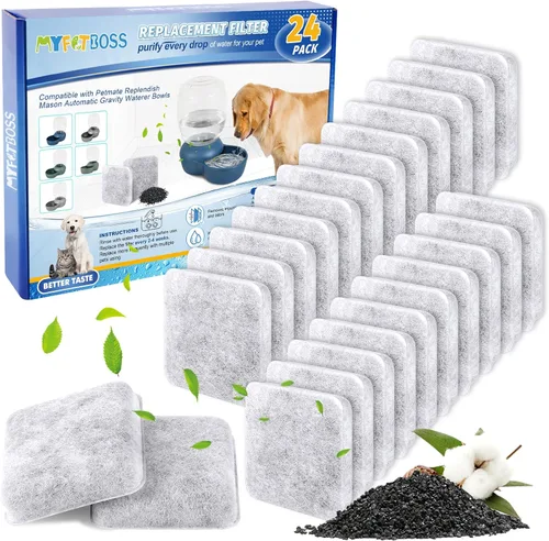 Vista 11 de Filtro de agua de repuesto para perros, filtro de agua para perros, filtro de agua para mascotas compatible con cuencos de agua automática por