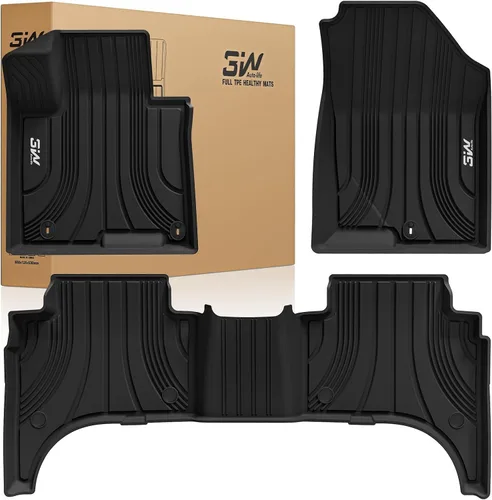 Vista 12 de 3W Alfombrillas para Hyundai Ioniq 5 2022-2024 (solo para consola inamovible), tapetes de TPE para todo tipo de clima, ajuste personalizado