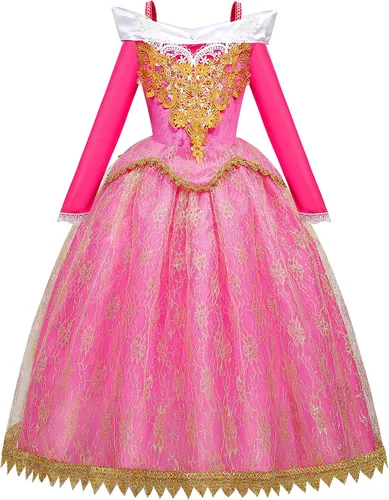 Vista 2 de Disfraz de princesa para niñas ropa de vestir de princesa para niñas pequeñas vestidos de princesa para niñas pequeñas Halloween