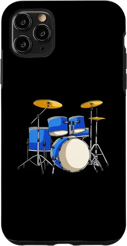 Vista 11 de Funda para iPhone 15 Drum Set Drums Rock Music Drummer
