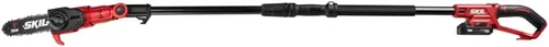 Vista 3 de SKIL PS4563B-10 PWR CORE 20 8" 20V Kit de sierra de poste, incluye batería de litio de 2.0 Ah y cargador, rojo