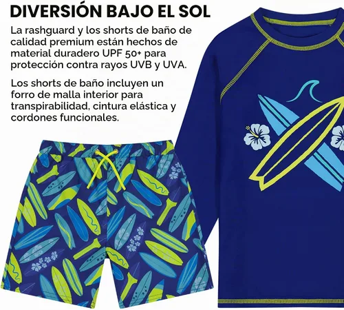 Vista 7 de ABG Accessories Paw Patrol & Mickey Mouse - Conjunto de traje de baño de manga larga para niños, gafas y sombrero de pescador, para niños de 3 a 8