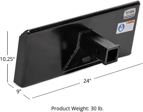 Vista 6 de Titan Attachments Placa de montaje para receptor de minicargadora de minicargadora, placa de montaje rápido Toro Dingo de 1/4 de pulgada de grosor