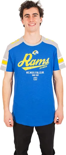 Vista 28 de Ultra Game NFL - Camiseta raglán de manga corta para hombre