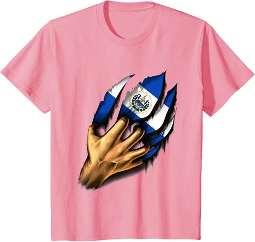 Vista 55 de El salvador bandera camisa salvadoreña en mi