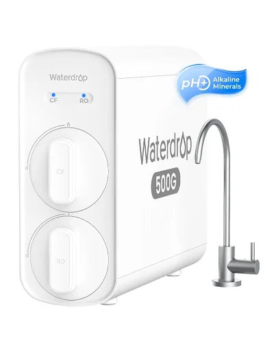 Vista 11 de Waterdrop G5P700 - Filtro de agua por ósmosis inversa, Certificado NSF/ANSI 58 y 372, Sistema de ósmosis inversa de flujo rápido de 700 GPD, Sistema