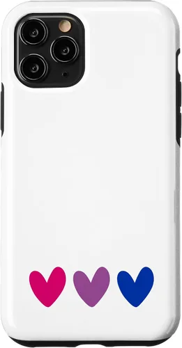 Vista 29 de Bisexual Pride Flag Heart Bi Sexual Bi-Sexual LGBT Men Women Case for iPhone 17