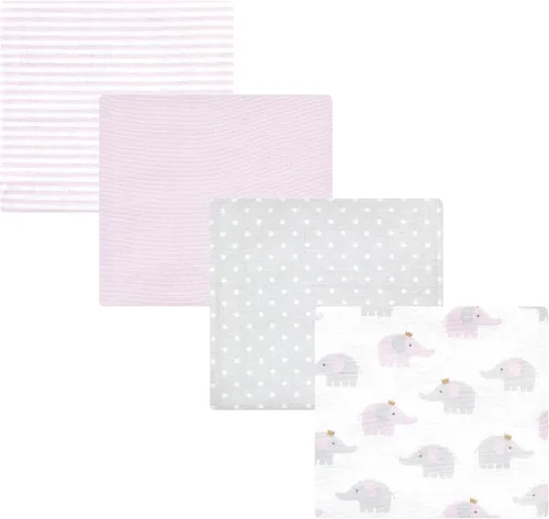 Vista 42 de Hudson Baby Mantas receptoras unisex de franela de algodón para bebé, avión, talla única