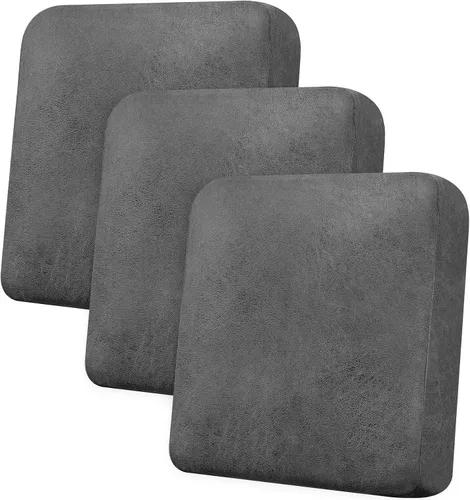 Vista 20 de Funda de cojín para sofá con aspecto de cuero, 1 unidad, elástica, para sala de estar, funda de cojín individual para sofá, protector de asiento