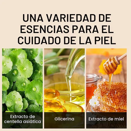 Vista 4 de Crema CC Hidratante con Centella Asiática - Primér Pre-Maquillaje Multiusos Hidratante, Corrector Facial, Protector Solar, Crema CC de Cobertura 01