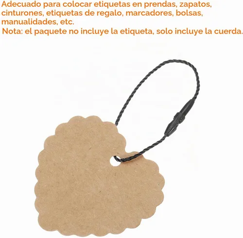 Vista 5 de MECCANIXITY Cadena colgante de algodón con cierre a presión Pins Negro 4.7