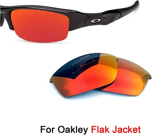 Vista 3 de LOTSON Lentes de repuesto para gafas de sol Oakley Flak Jacket polarizadas 100% UVAB - Múltiples opciones