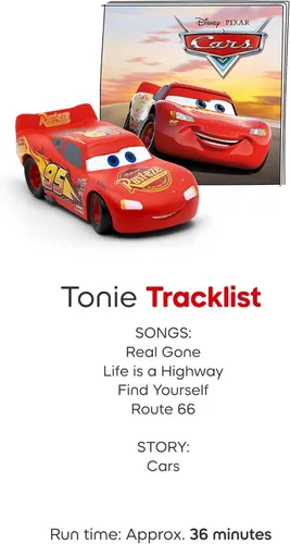 Vista 6 de Toniebox 2 Audio Player Disney Bundle for Kids 3+ with Lightning McQueen, Simba, Winnie The Pooh, and Baloo - Sky Blue Azul cielo