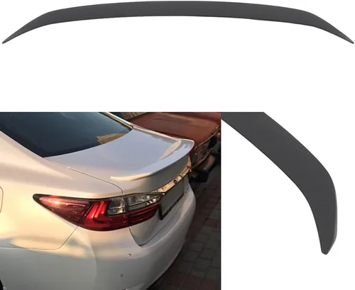 Vista 3 de SCITOO Alerón de alerón de ventana trasera ABS para 2013-2018 para Lexus ES300h/ES350 negro mate trasero alerón de maletero