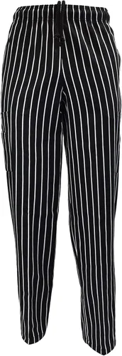 Vista 9 de Natural Uniforms Pantalones cargo de chef clásicos de 6 bolsillos con paquete múltiple disponibles Paquete de 3 unidades.