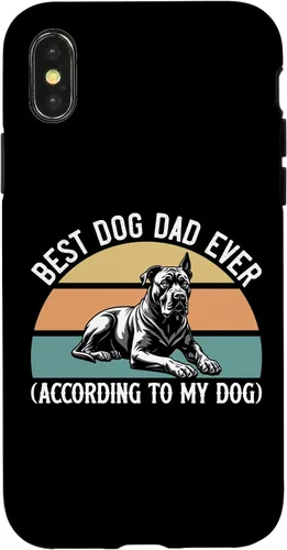 Vista 5 de Cane Corso Mastiff, Best Dog Dad Ever According to My Dog Case for iPhone 17