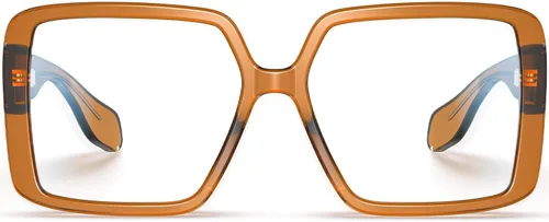Vista 18 de VISOONE Gafas gruesas de gran tamaño con bloqueo de luz azul para mujer