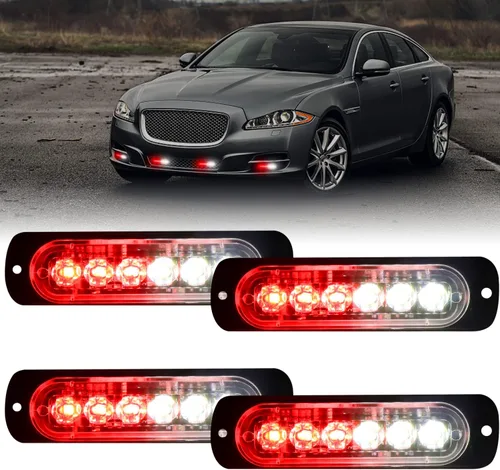 Vista 11 de XT Auto - Luz estroboscópica de advertencia (6 luces LED)