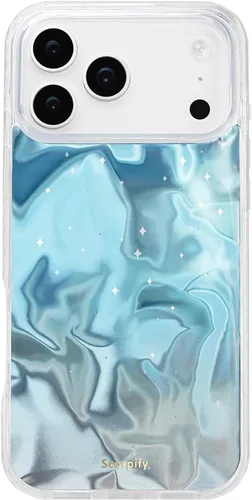 Vista 8 de SCORPIFY - Funda para iPhone 17 Pro Max Leopardo negro transparente LP-Negro Transparente Leopardo