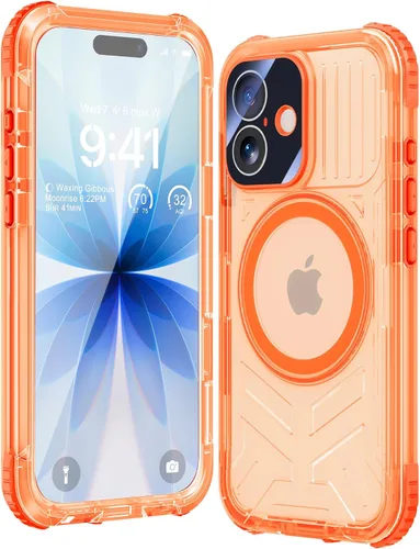Vista 26 de WIFORT Funda impermeable para iPhone 15, [IP68 bajo el agua a prueba de polvo] [pantalla integrada] [15 pies a prueba de golpes militar], cubierta