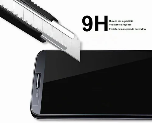 Vista 3 de Supershieldz Protector de pantalla de vidrio templado diseñado para Samsung Galaxy A50, antiarañazos, sin burbujas
