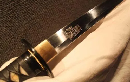 Vista 7 de Espada excelente acero al manganeso espada samurái japonesa Kill Bill Katana Sharp Nice