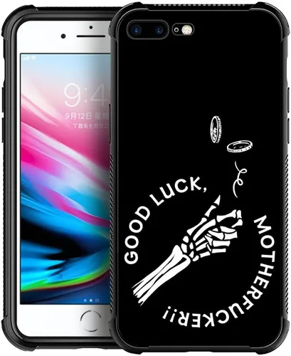 Vista 17 de CARLOCA Funda compatible con iPhone 8 Plus, iPhone 7 Plus para hombres y niños, increíble diseño de patrón de luz espacial nebulosa, a prueba