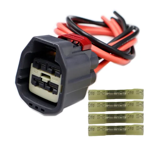 Vista 4 de LIZAPUS Conector del ventilador de refrigeración del radiador compatible con Dodge Challenger
