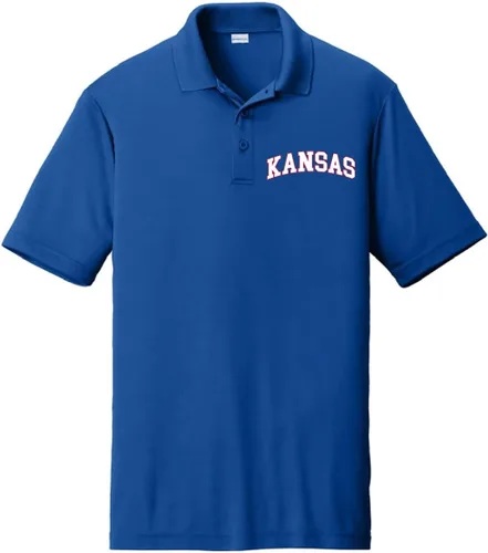 Vista 34 de State Sports Fan Wear Performance - Polo para hombre que absorbe la humedad Misuri