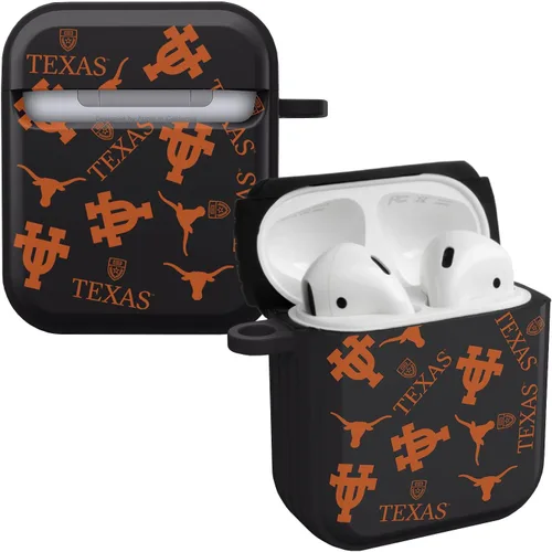 Vista 7 de Affinity Bands Texas Longhorns HDX - Funda compatible con Apple AirPods Gen 1 y 2 (color negro clásico)