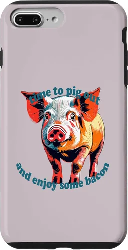 Vista 9 de iPhone 15 Time To Pig Out on National Pig Day Case
